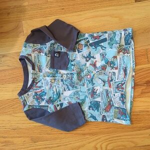 Rags to Riches EUC Avengers tee size 5/6